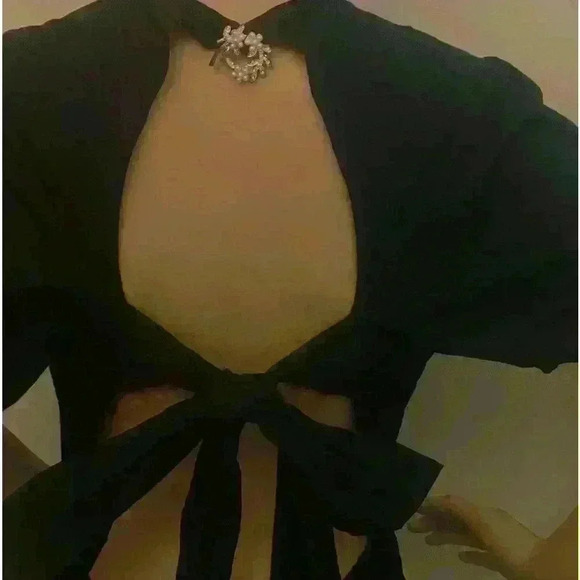 NWT sexy party cocktail for forever 21  backless dress size large - Picture 3 of 8